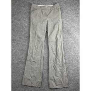 Theory Pants Womens 0 Gray Dress Trousers Bootcut Slacks Work Office Career